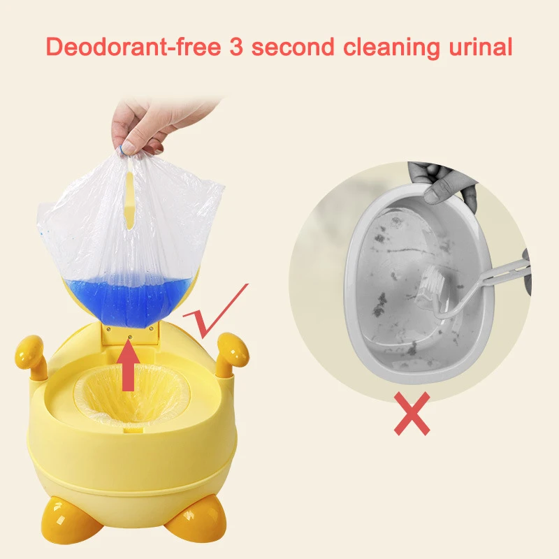 

100 Pcs Disposable Travel Potty Liners Portable Training Toilet Seat Bin Bags DC112