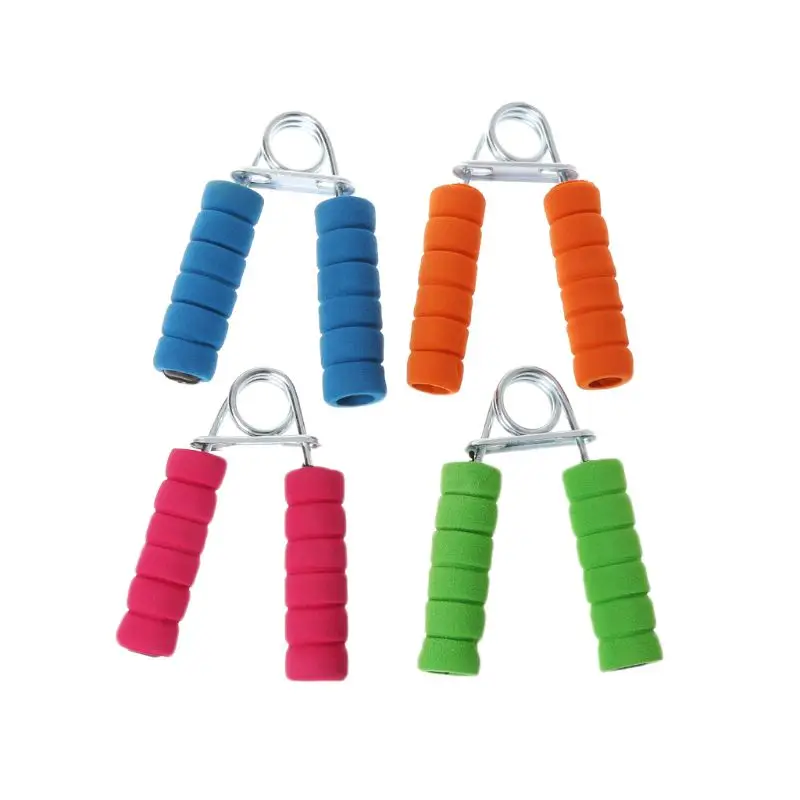 Sponge Metal Finger Grip Hand Expander Grippers font b Fitness b font Exercise Muscles Wrist Arm