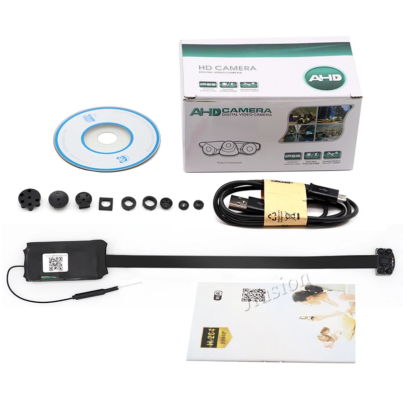 Wifi DIY модуль мини камеры IR ночного видения 1080 P Full HD Micro Cam Датчик движения