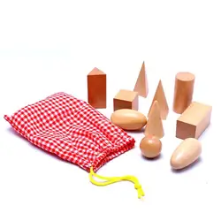 10 шт./комплект деревянный Монтессори мешок с секретом игрушка часы Набор Обучающие когнитивные игрушки подарок на день рождения для