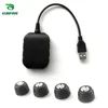 KUNFINE USB Android TPMS Tire Pressure Monitoring System Display Alarm System 5V Android Navigation Car Radio With 4 Sensors ► Photo 2/6