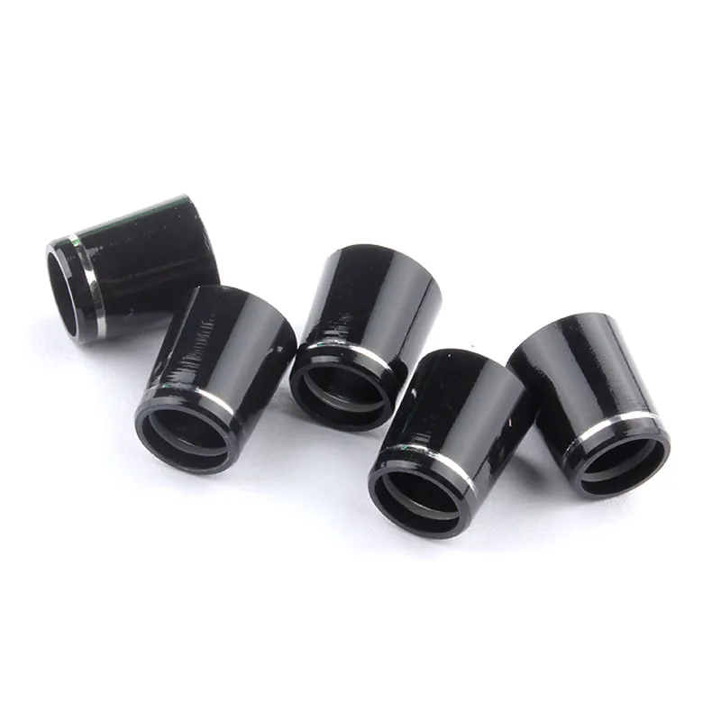 

Free Shipping .370 30Pcs . Black Sliver Golf Ferrules For Golf Driver Fairway Ferrule 9.3*16.2*13.8