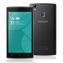 Doogee x5 max/x5 max pro 4000 мАч отпечатков пальцев android 6.0 смартфон 5.0 «hd mtk6580 ram 1 г + rom 8 г 8mp мобильный телефон dual sim