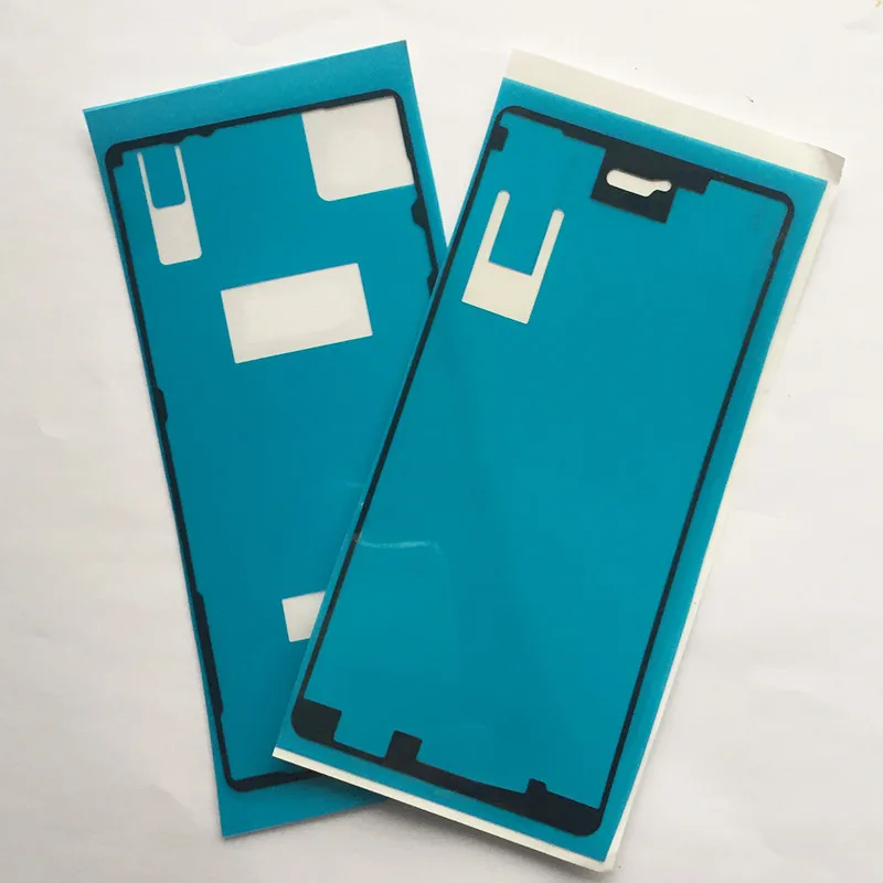 

10pcs/lot Front+Back Adhesive Glue Tape Waterproof Sticker For Sony Xperia X F5121 F5122 LCD Housing Frame Back Battery Cover