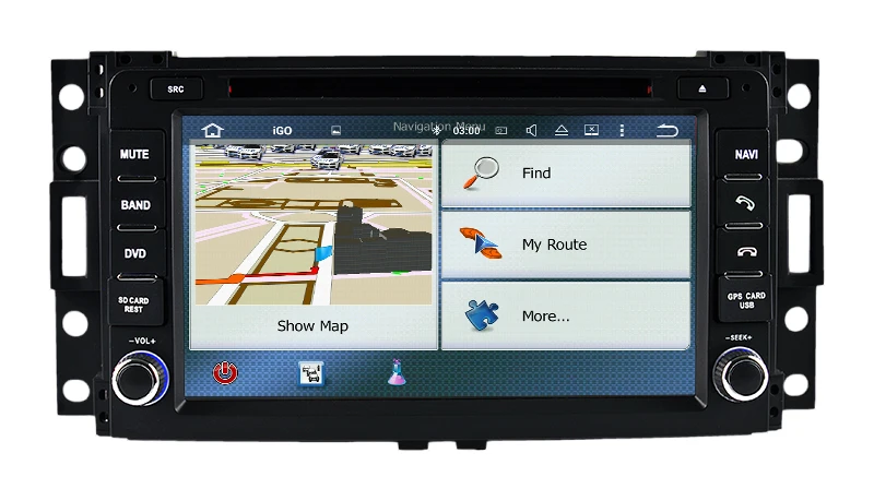 Best 7" Android Autoradio Headunit Car Stereo Head Unit Car Multimedia GPS for Hummer H3 2006 2007 2008 2009 2010 10