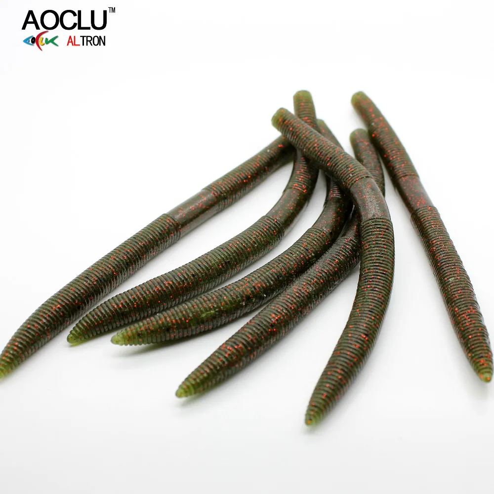 Buy AOCLU Fishing worm Lure 14cm 10g 6pcs/lot