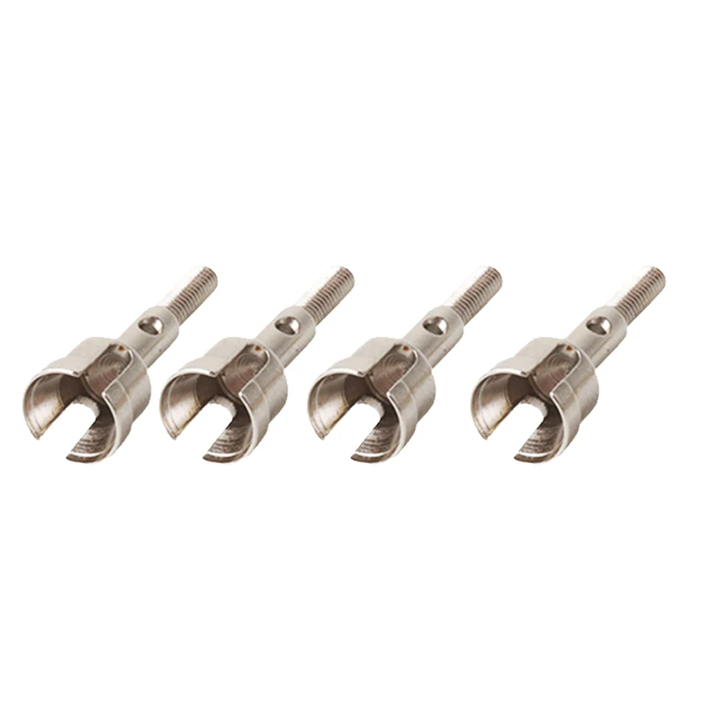 4Pcs Silver Metal Wheel Axle for 1:18 WLtoys A959 A949 A969 A979 K929 RC Car Buggy Truck Parts Accessories