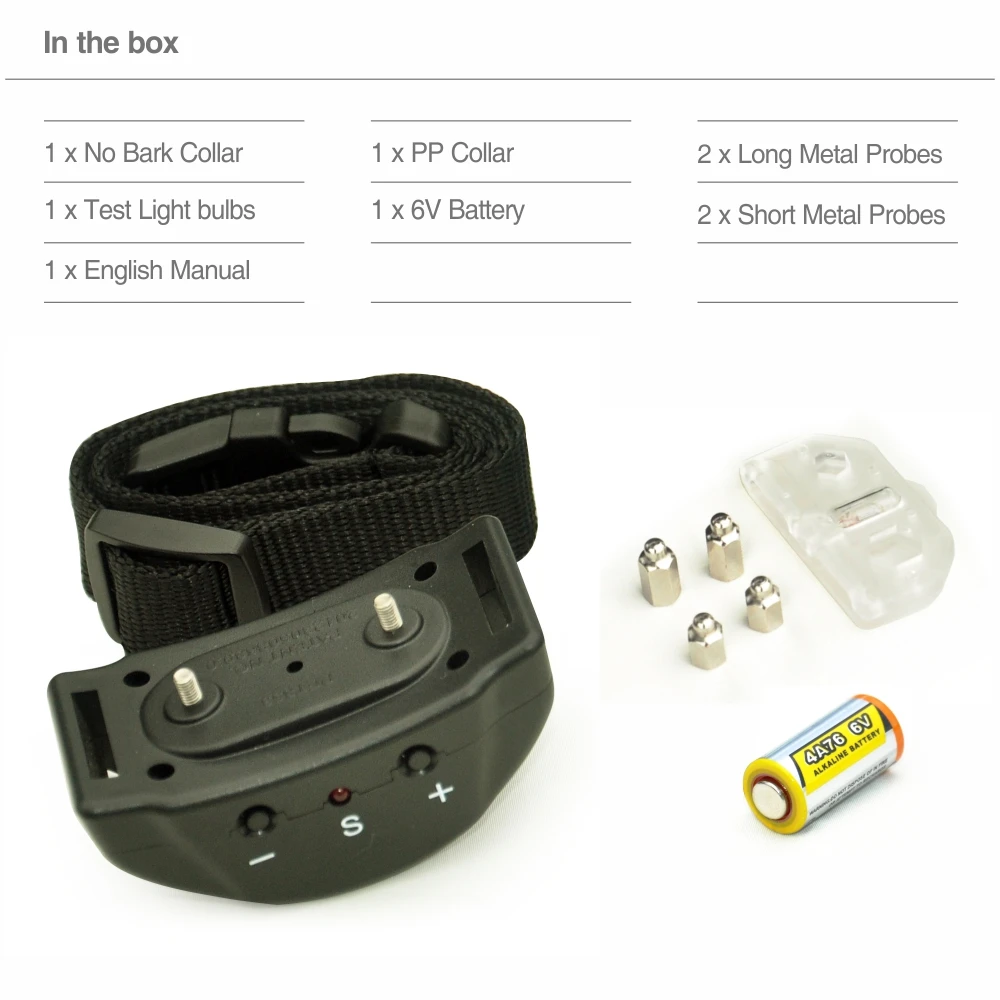 anti bark collar battery