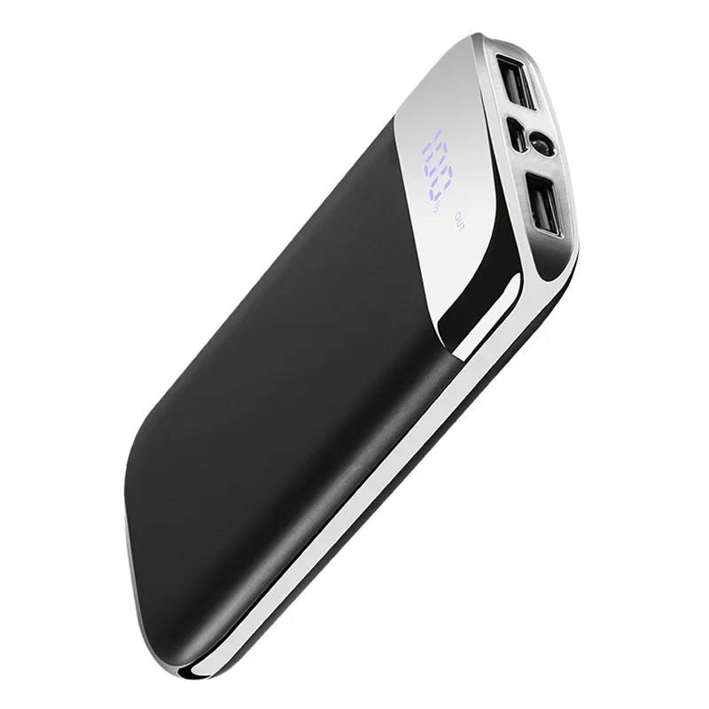 

30000mah Power Bank External Battery PoverBank 2 USB LCD Mini Powerbank Portable Mobile phone Charger for Xiaomi iphone Samsung