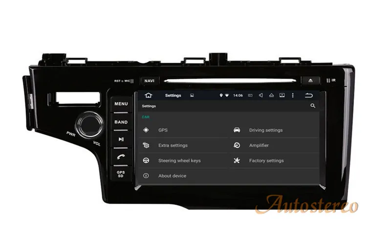 Excellent Car CD DVD player Android7.1 Quad core Car GPS navigation for Honda Fit 2014-2017 Left hand radio mirror link mp3 video player 9 Excellent Car CD DVD player Android7.1 Quad core Car GPS navigation for Honda Fit 2014-2017 Left hand radio mirror link mp3 video player 9