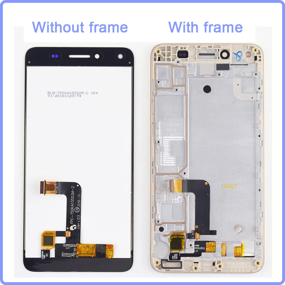 

For Huawei Y5 II LCD Display Touch Screen Digitizer Assembly Frame For Y5II Y5 2 CUN-L03 CUN-L23 CUN-L33 CUN-L21 Cun-u29 Enjoy 5