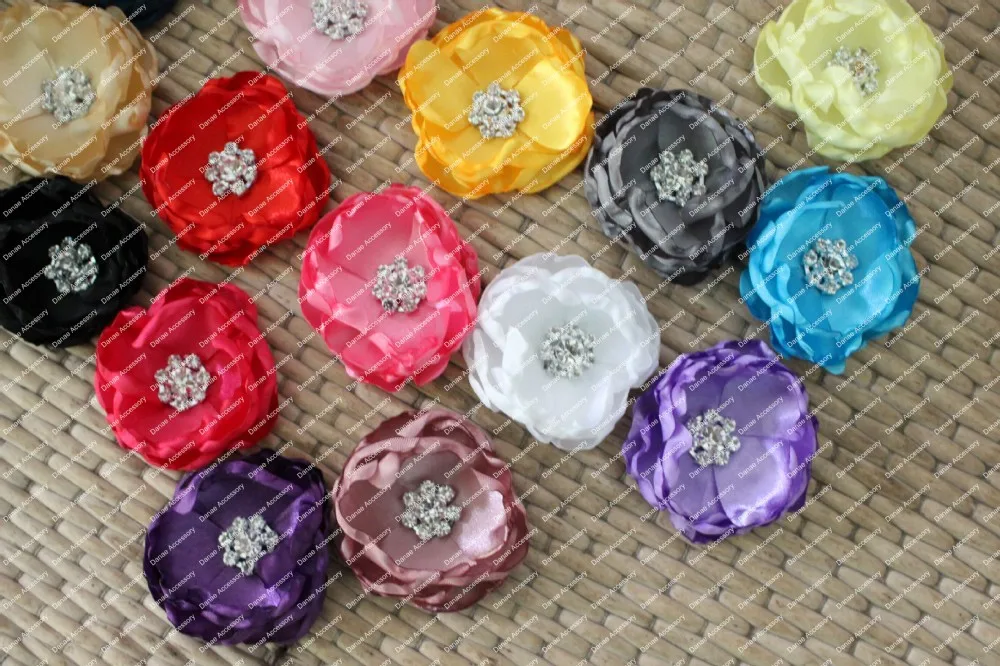 Рисунок 5 - Романтический атласный цветок со сжиженными краями