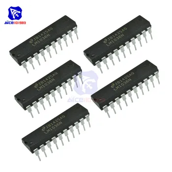 

5 PCS/Lot IC Chips LM1036 LM1036N TONE/VOL/BAL DUAL DC 20-DIP Original Integrated Circuits