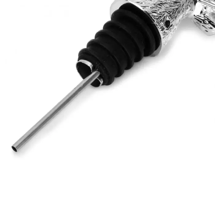 Creativity 118x80mm Alloy Deer Stag Head Wine Pourer Wine Bottle Stoppers Aerators Bar Tools E2S Creativity 118x80mm Alloy Deer Stag Head Wine Pourer Wine Bottle Stoppers Aerators Bar Tools E2S