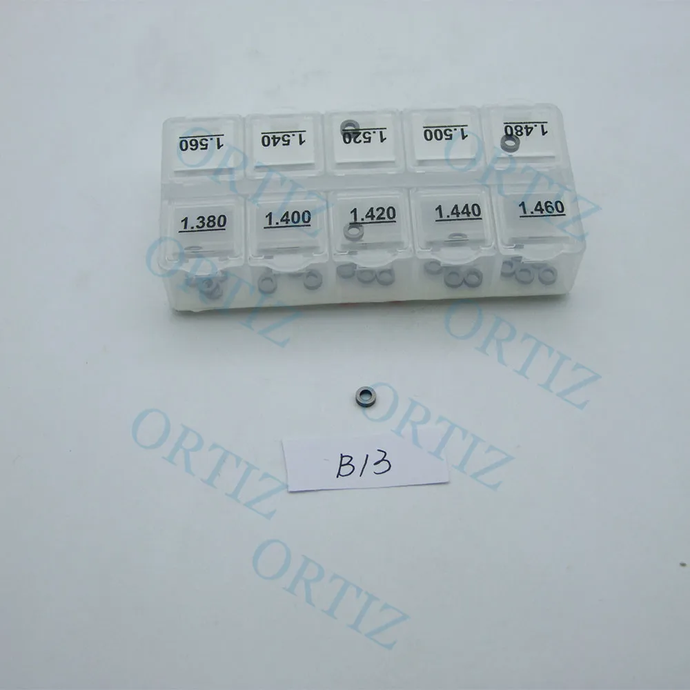 B13 ORTIZ Common Rail Injector Shim 50pcs adjustment Shim Diameter 2.3,4 (2)