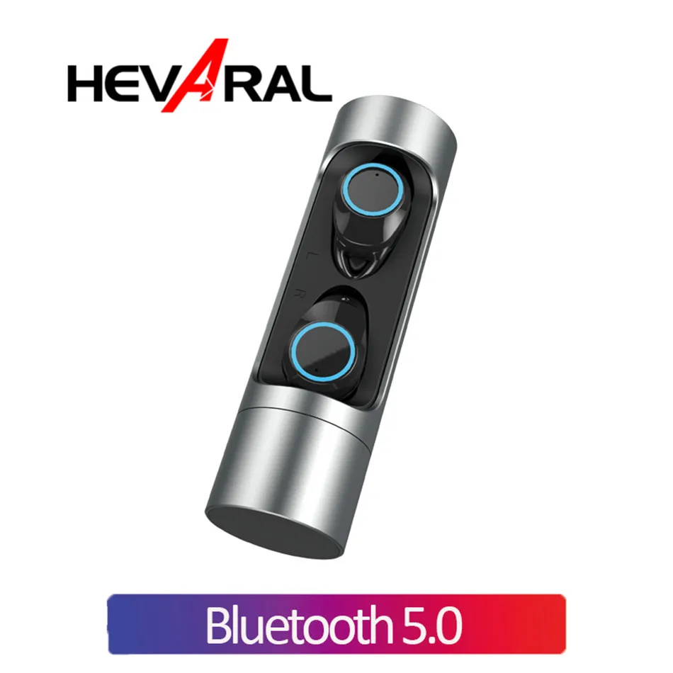 Touch Control TWS 5.0 Bluetooth 5.0 Earphone EDR Mini Twins Stereo Microphone True Wireless Earbuds for All Smart Phone Earpiece