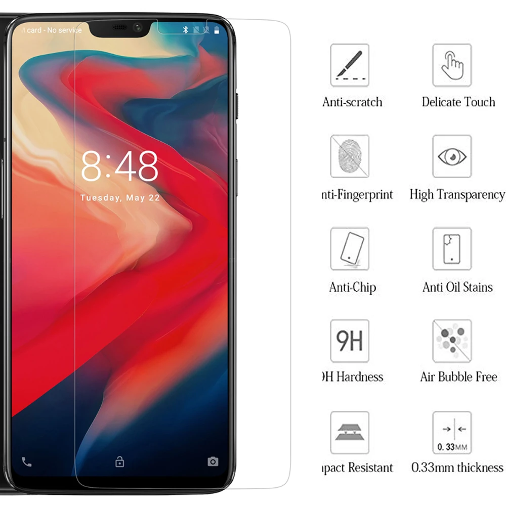 Защитное стекло для OnePlus 5 T 3T закаленное стекло One Plus 1 3 5 T 6 OnePlus5T Plus5T T5 T3 защита переднего экрана