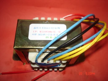 

14V-0-14V 1.3A 8V 0.5A Transformer 220V input 40VA EI66*32 Full copper wire multimedia dance machine transformer