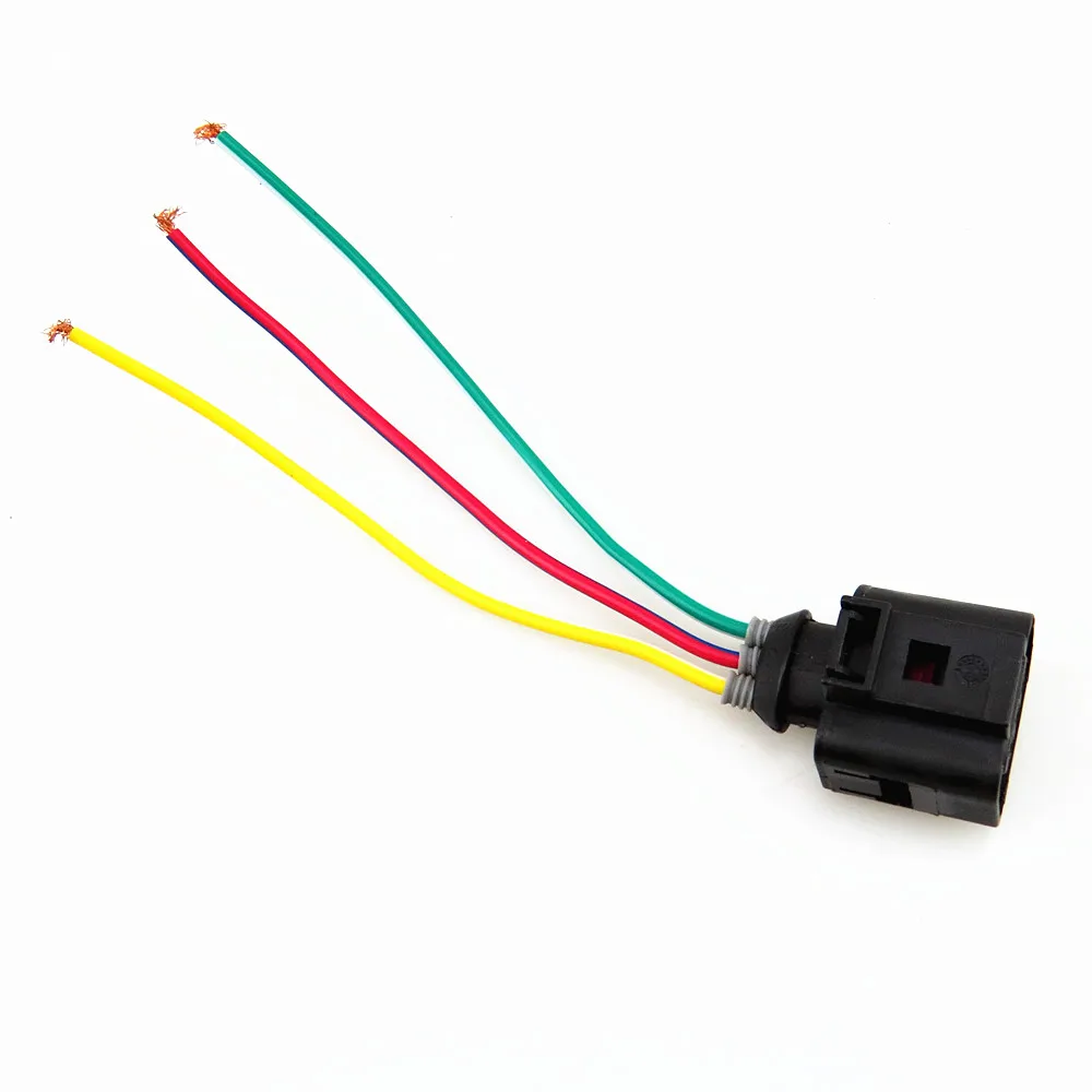 DOXA Camshaft Cam Sensor 3 Pin Wire Pigtail Plug case Harness For VW Beetle Golf Jetta Passat A3 A4 A5 A6 Seat Leon 1J0 973 703-in Cables, ...