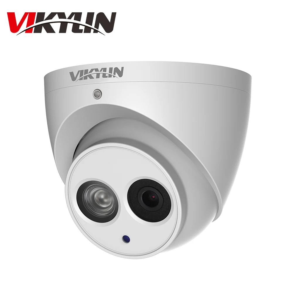 Vikylin IPC-HDW4631C-A 6MP HD POE сетевые мини купольная ip-камера IR30M Встроенный микрофон