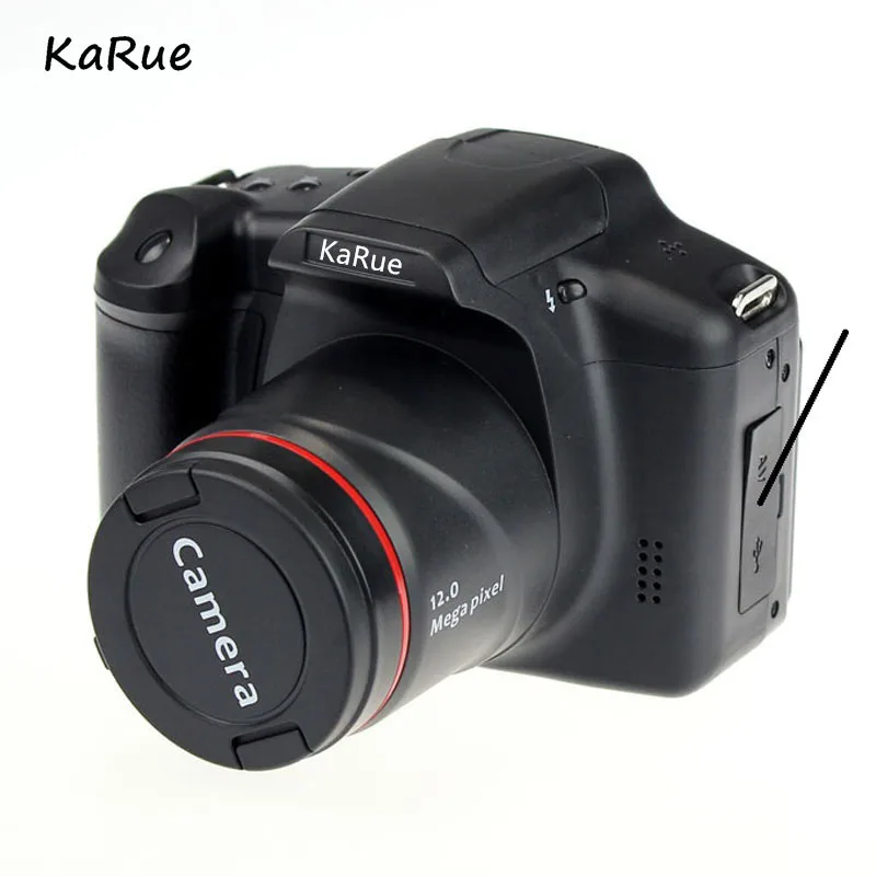 KaRue DCXJ05 digital camera 16 million pixel camera Professional SLR camera 4X digital zoom LED headlamps cheap sale cameras