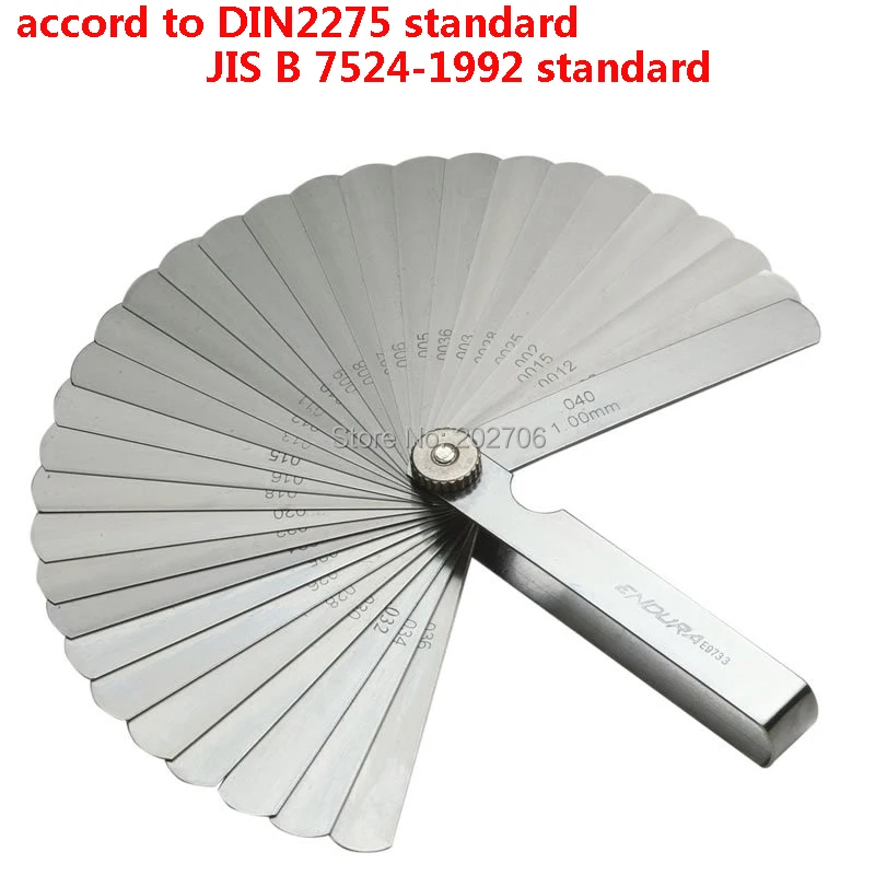 32pcs feeler gauge