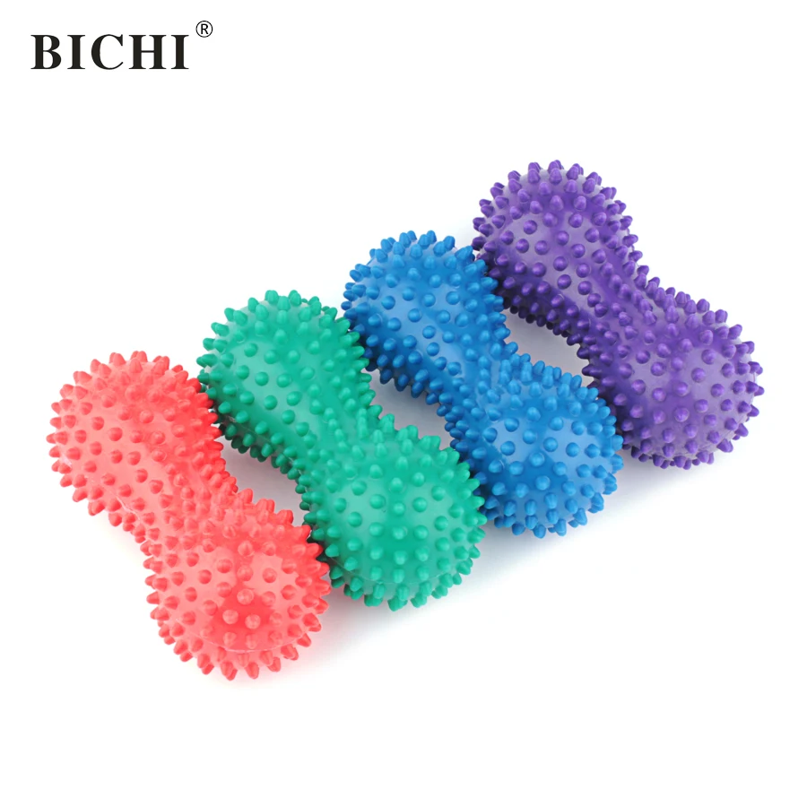 BICHI Peanut Massage Ball Spiky Hedgehog Relief Muscle Leg Pain Stress