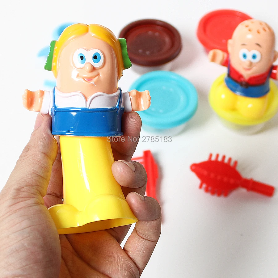 Творческий парикмахерский креативный цветной игровой тесто модный