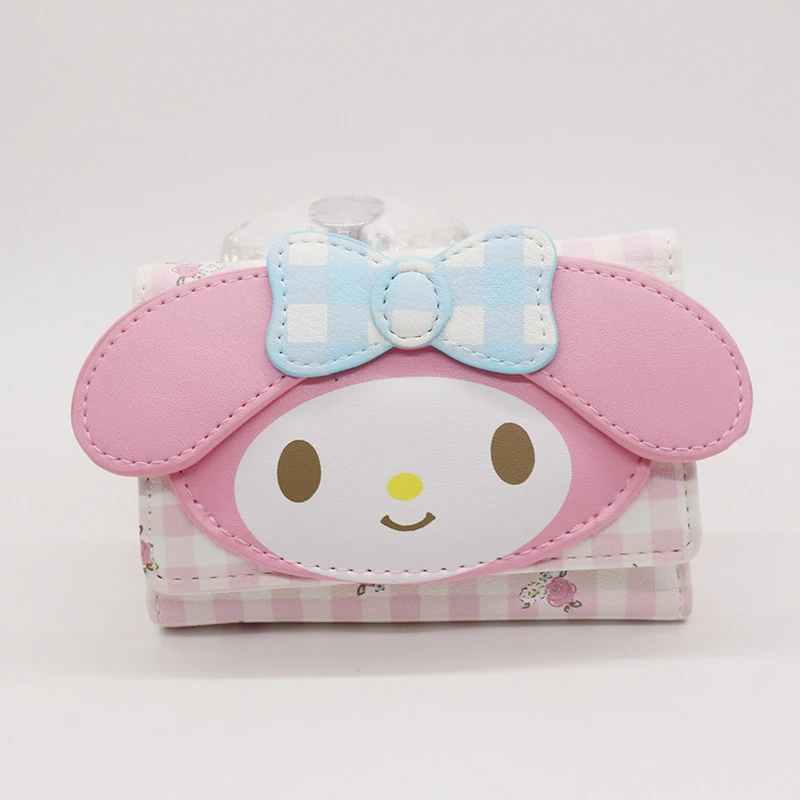 us 14 99 hello kitty cartoon key wallet high quality pu housekeeper 6 key positions and one large cash position in key wallets from luggage bags housekeeper position