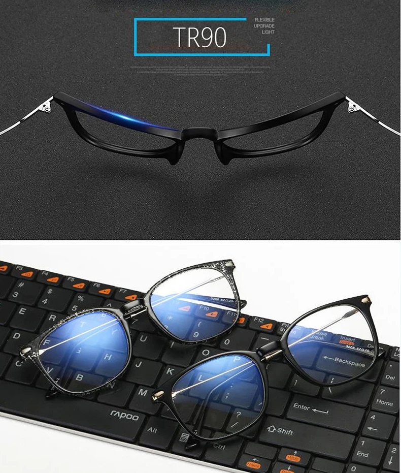 Zsmeye бренд TR90 с защитой от синего света очки для чтения очки защитные очки титановая оправа компьютерные игровые очки Женская и мужская обувь