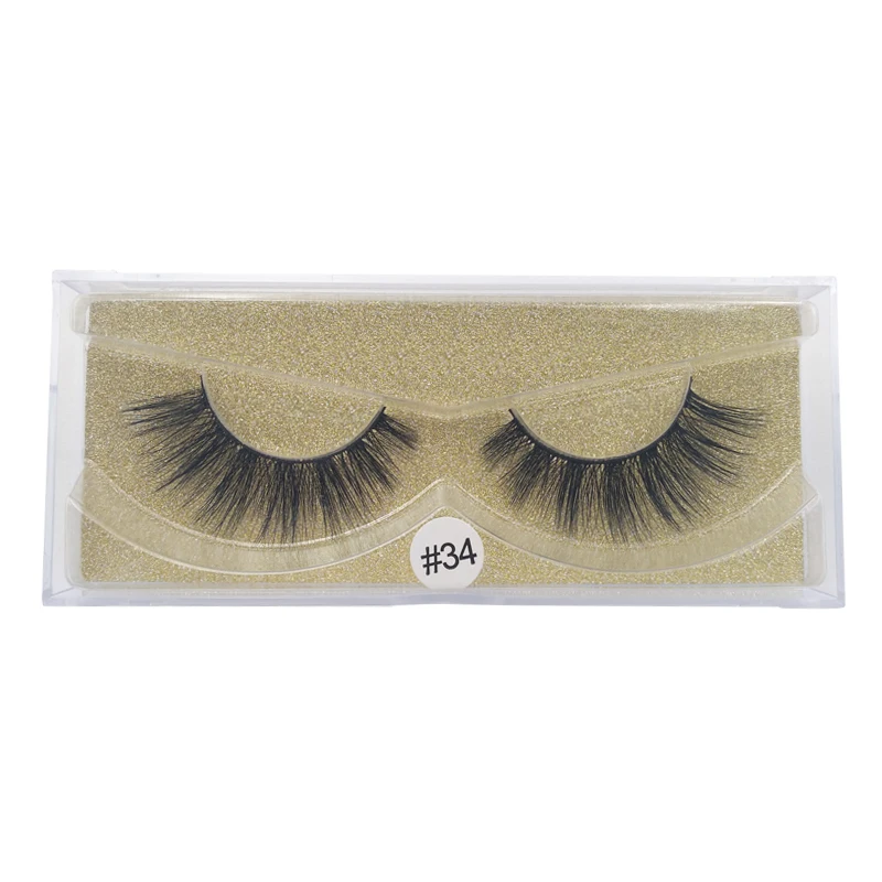 

SDSP 1 Pairs False Eyelashes Natural Long Mink Lashes Hand Made Lashes 3D Mink False Lashes Makeup1 Box False Lashes