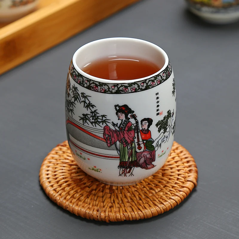TANGPIN большая емкость керамическая чайная чашка из фарфора чайная чашка Бытовая китайская чашка кунг-фу 200 мл