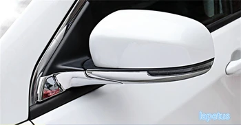 

Lapetus Side Door Rearview Mirror Decoration Frame Overlay Strip Cover Trim 4 Pcs ABS Fit For Jeep Compass 2017 2018 2019 2020