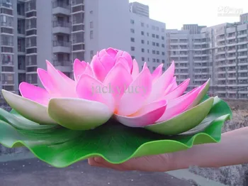 

40cm Elegant Wedding Decorations Artificial Lotus Flower for Christmas Ornament Fish Tank Garden Water Pool Flower