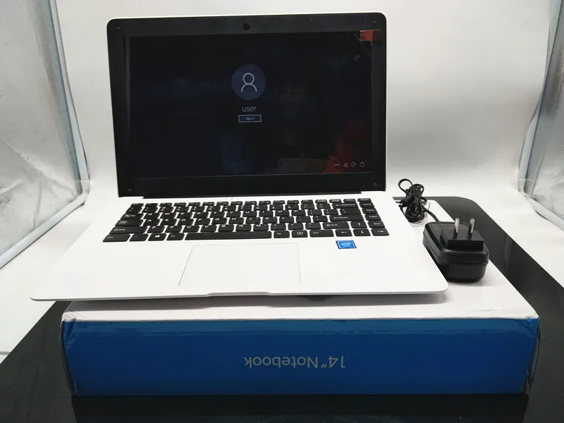 Perfect Windows10 System 14inch Laptop 6G RAM+64G EMMC+HDD In-tel N3450 HDMI WIFI with 9000mAh High Battery notebook ultrabook 22