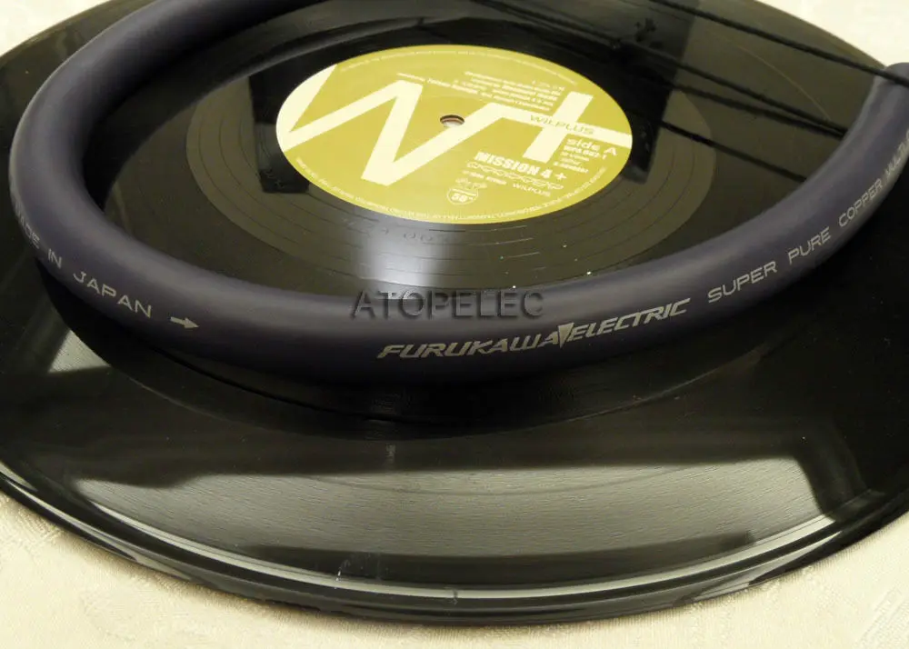

0.5M-5M FURUKAWA Super Pure Copper Multi Conductor Bare Power Cable Audio Cord without Plug Hi-End DIY