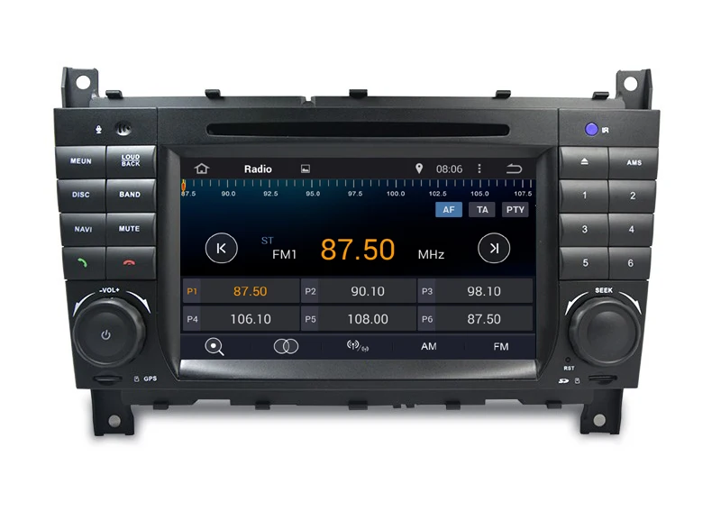 Discount HIRIOT Car Android 7.1 DVD GPS Player For MERCEDES BENZ W203 W209 C-Class Radio BT Mirror link Wifi/4G DAB+2GRAM 1024*600 16GMAP 4 Discount HIRIOT Car Android 7.1 DVD GPS Player For MERCEDES BENZ W203 W209 C-Class Radio BT Mirror link Wifi/4G DAB+2GRAM 1024*600 16GMAP 4