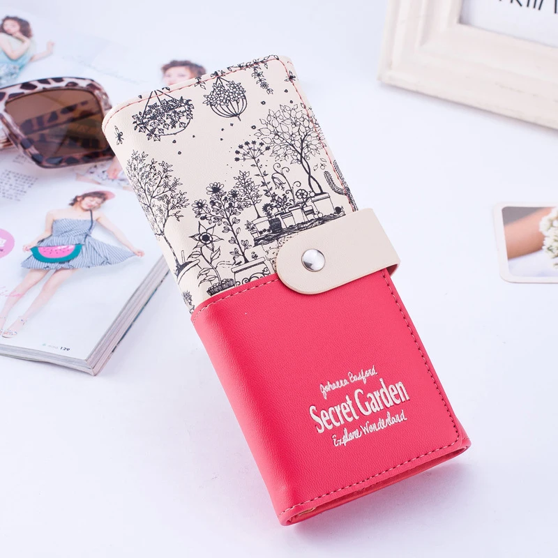 مارا حلم العلامة التجارية محفظة جلدية النساء محافظ السيدات بطاقة محفظة مخلب الإناث Carteras موهير Monederos المرأة حقيبة الأنثوية
