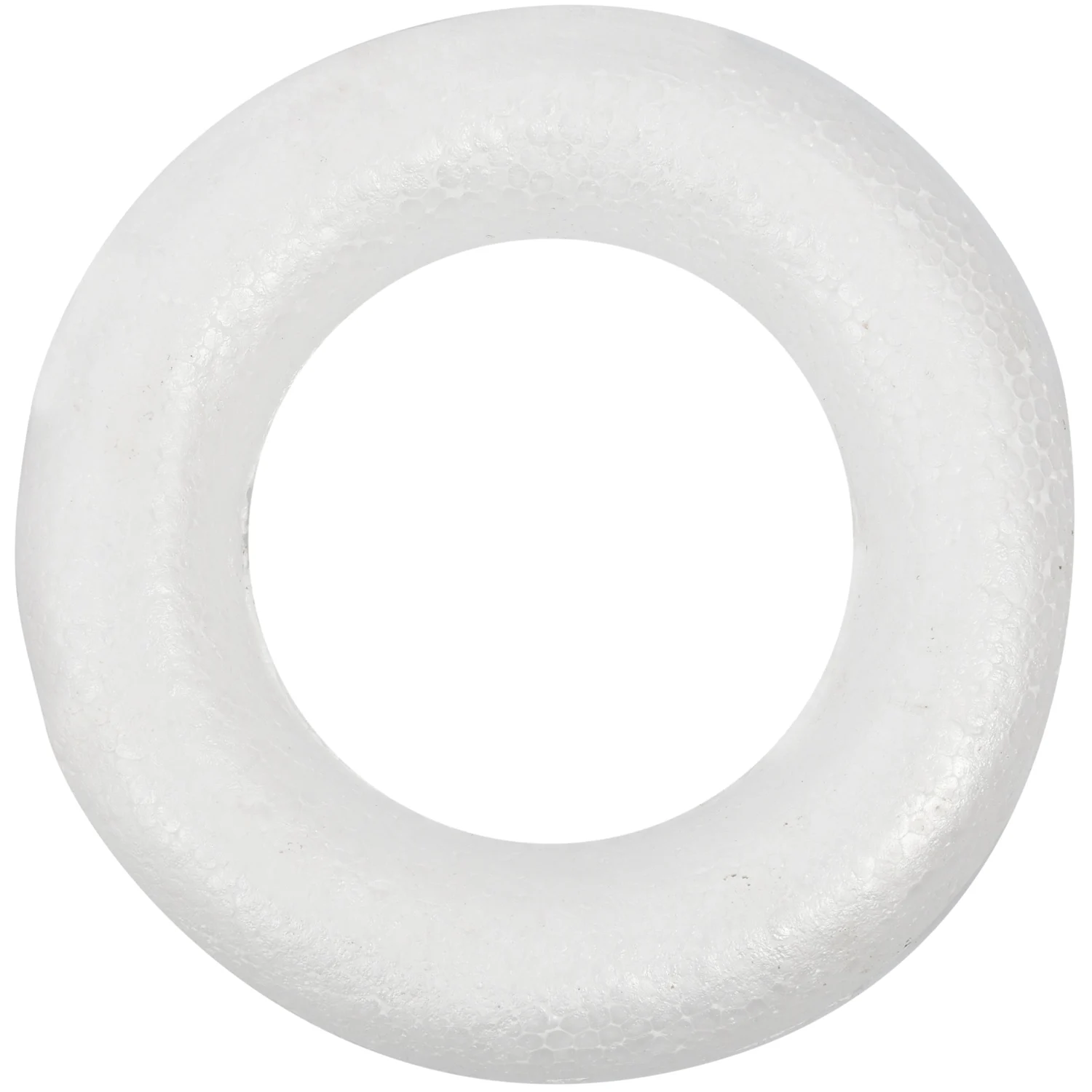 BMBY-Craftmill полуокруглые кольца из пены/венки 25 см-коробка(5 - Цвет: White