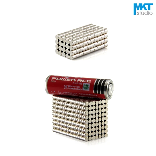 

100Pcs D3*1/1.5/2/3/5mm NdFeB Cylindrical Permanent Magnet Steel For Hall Motion Sensor Detector