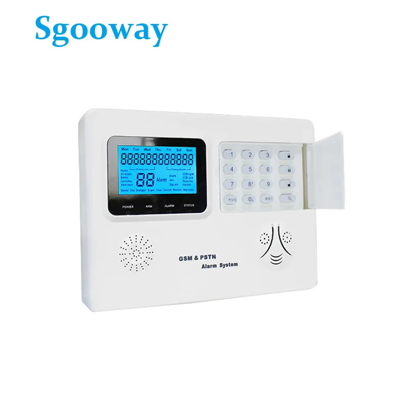 Sgooway lcd горячая Распродажа беспроводная домашняя охранная gsm sms pstn сигнализация с IOS и Android управлением - Цвет: Set F