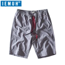 Бренд IEMUH, быстросохнущие летние пляжные шорты, Мужская одежда для плавания, дышащие шорты для серфинга, пляжная одежда, плавки для мужчин
