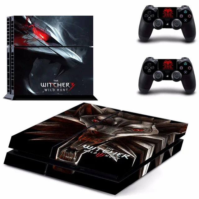 Cheap The WITCHER 3 WILD HUNT PS4 Vinyl Skin Sticker for Sony playstation 4 Console and Controller Cheap The WITCHER 3 WILD HUNT PS4 Vinyl Skin Sticker for Sony playstation 4 Console and Controller