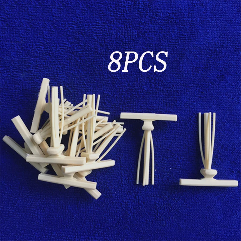 

8PCS Marine Radars Model Resin Assembly Two-legged Radar 40x52mm Decoration Spare Parts for RC Simulation Boat Model