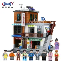 XingBao 01013 блоков 2706 шт. подлинной творческой гостевой дом игрушки и хранить набор строительных блоков Кирпичи игрушки модель подарок для ребенка