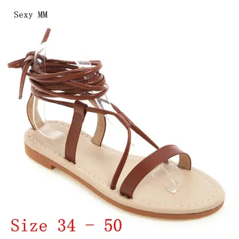 

Summer Shoes Slides Women Flat Gladiator Sandals Woman Flip Flops Slippers Sandals Plus Size 34-40 41 42 43 44 45 46 47 48 49 50