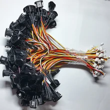 Авто Ирис кабель для Пуля CCTV камера линия 4P 1,25 кабель терминала 10 шт