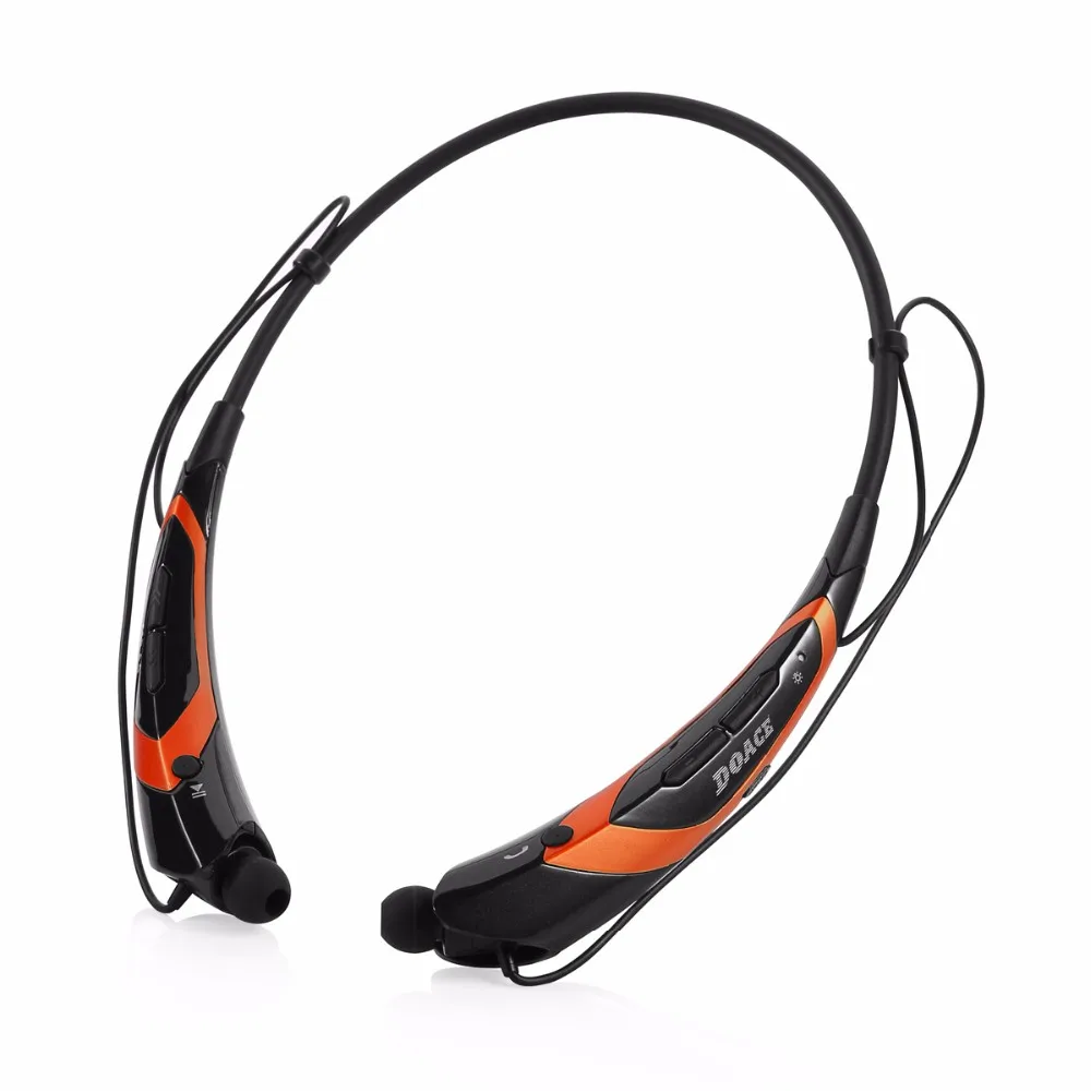 Bluetooth headphoens Беспроводной стерео гарнитура Шум шумоподавления громкой Спорт
