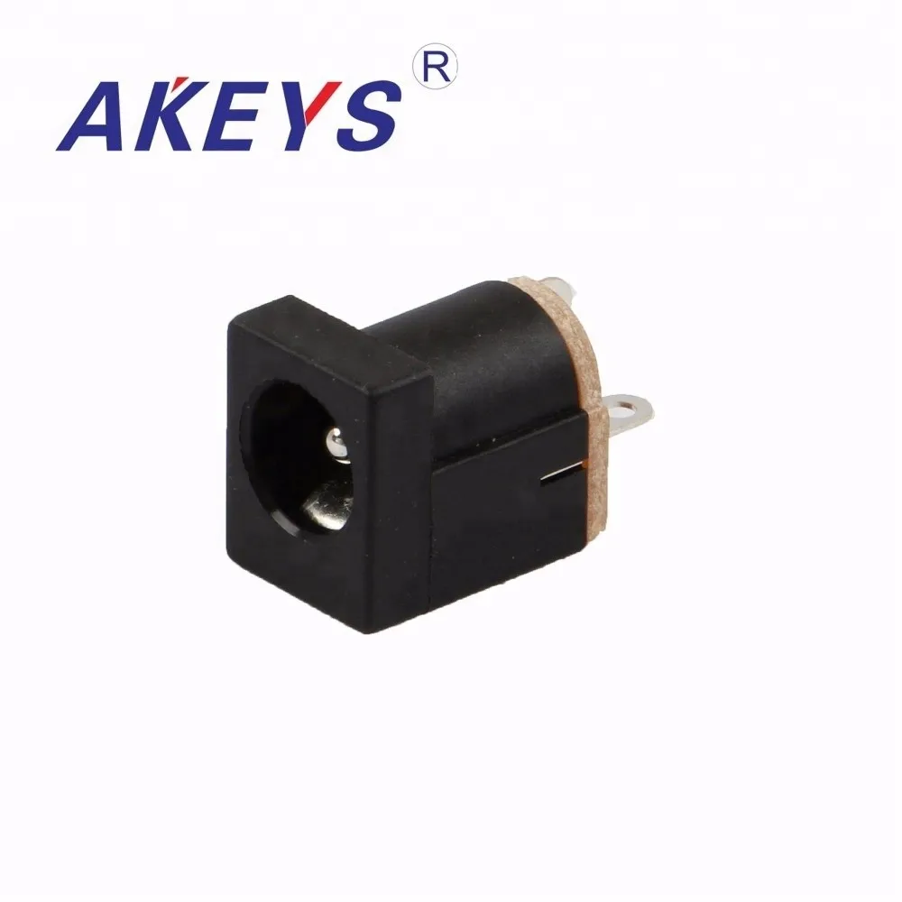 

15PCS DC-012 5.5-2.1MM 3 pins DC power jack 180 degrees DC female jack