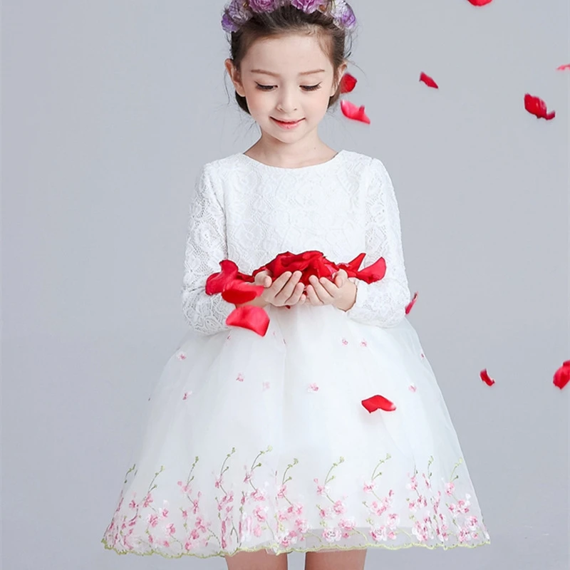 

Baby Toddler Girl Dress New fashion Dress For Girl Princess Party Dress For Baby Girl Long Sleeve Dress for Infant 3-14 yrs